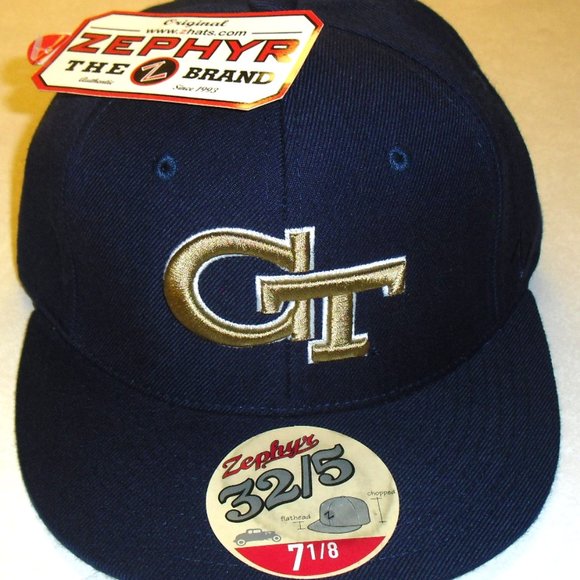 Zephyr Navy and Gold GT Hat - Picture 1 of 4